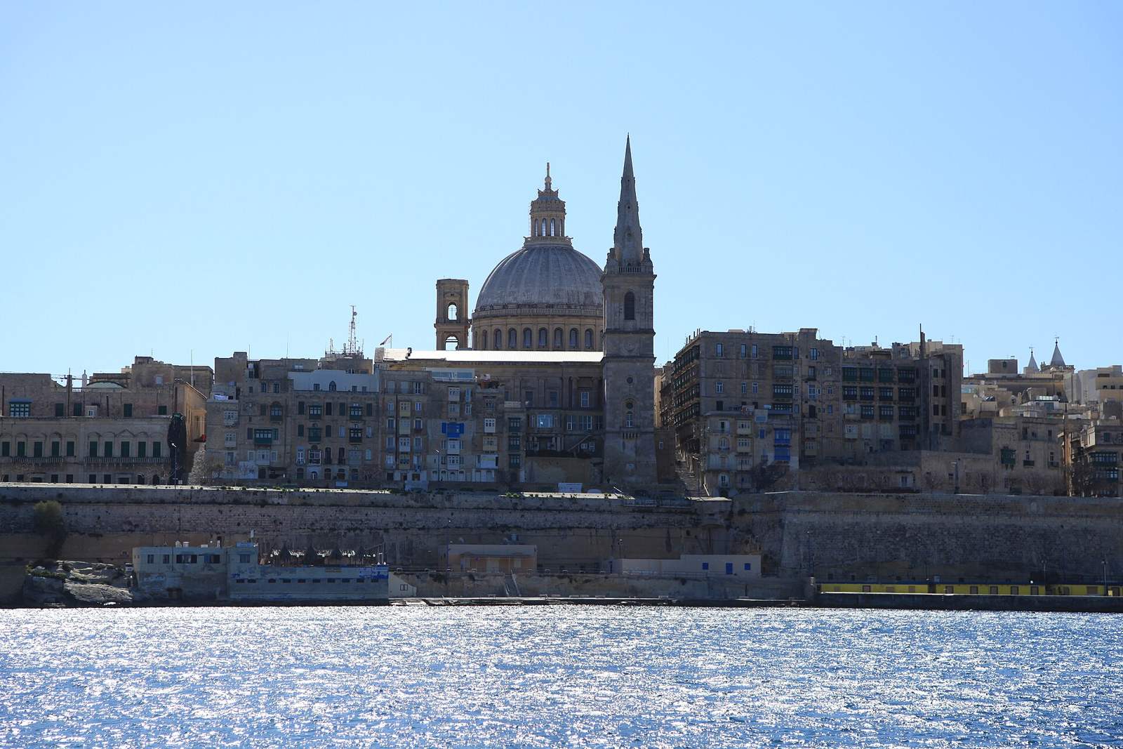 Valletta and the Grand Harbour in Malta